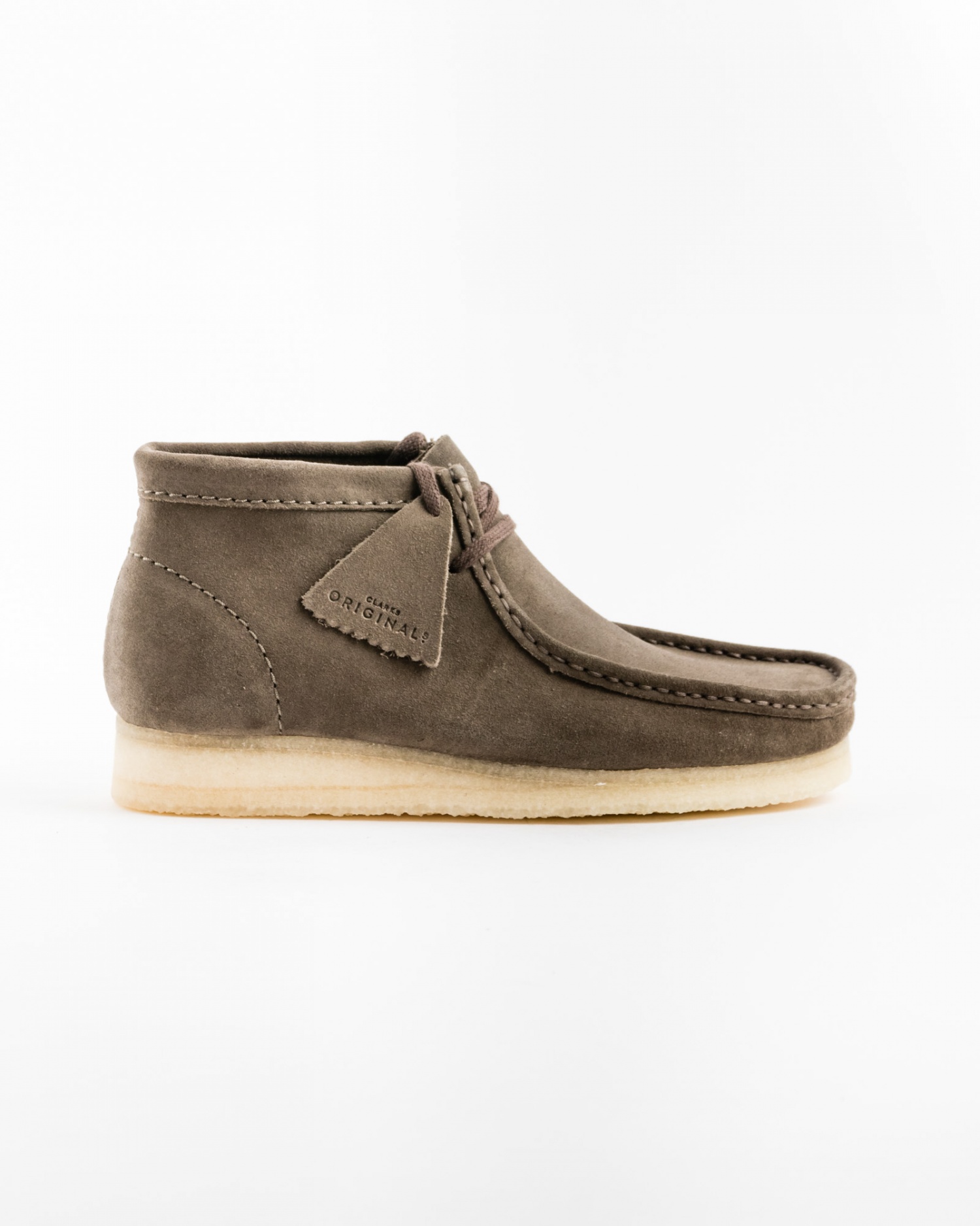 clarks wallabee olive suede