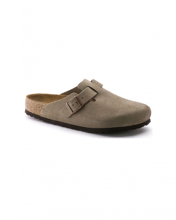 Boston Soft Footbed Suede Leat